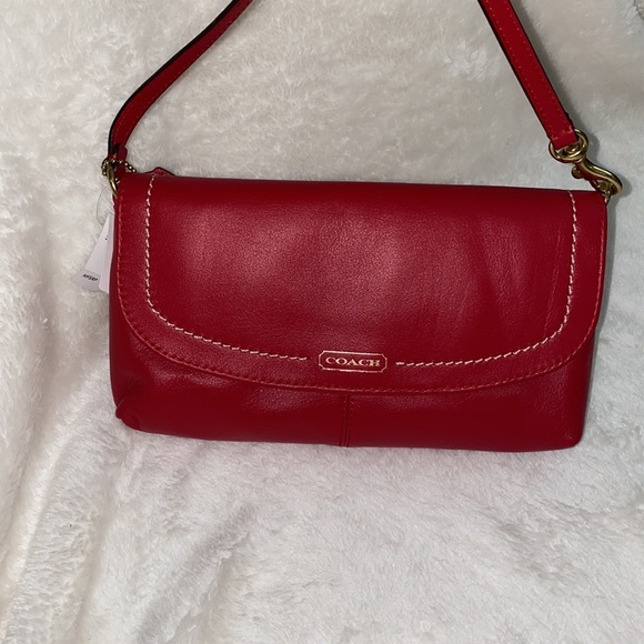 CAMPBELL LEATHER LARGE WRISTLET (COACH F50183) - Picture 4 of 7